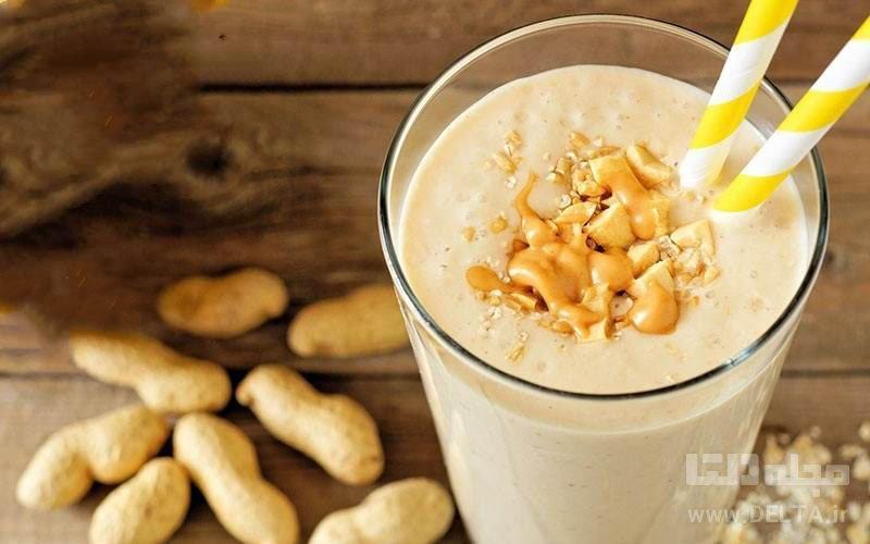 میلک شیک بادام زمینی، نوشیدنی بهاری
