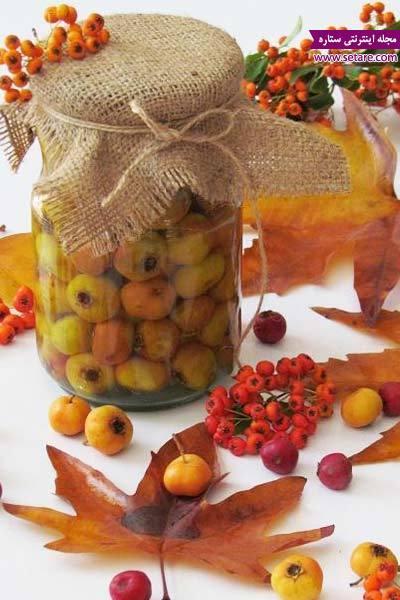 طرز تهیه ترشی زالزالک زرد