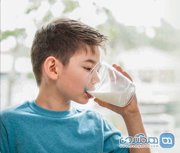 پیامدهای مصرف کم شیر در بچه ها
