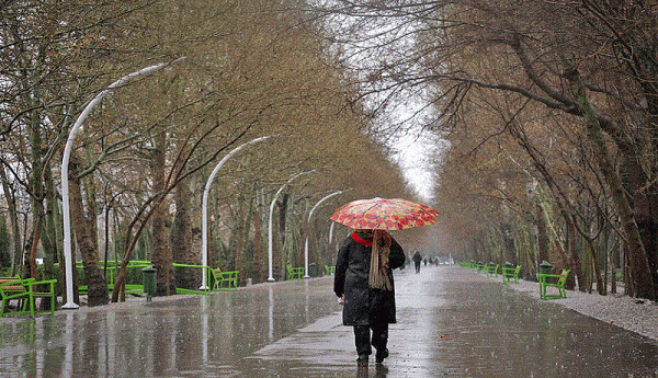 آغاز بارش ها در تهران از عصر امروز